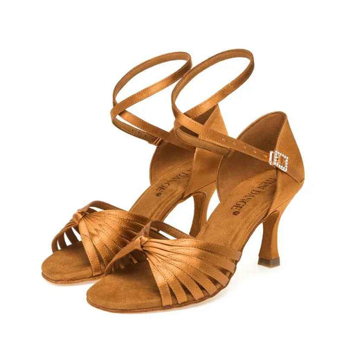 Professional Latin Dance Shoes Adult Womens High Heel Soft Soled Teacher Shoes Performance Shoes Latin Dance Shoes - The Velvet Finch