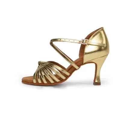 Professional Latin Dance Shoes Adult Womens High Heel Soft Soled Teacher Shoes Performance Shoes Latin Dance Shoes - The Velvet Finch